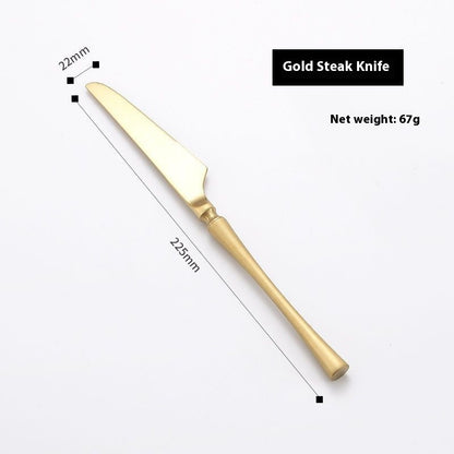 Creative Stainless Steel Waist Steak Knife Fork Spoon Tableware