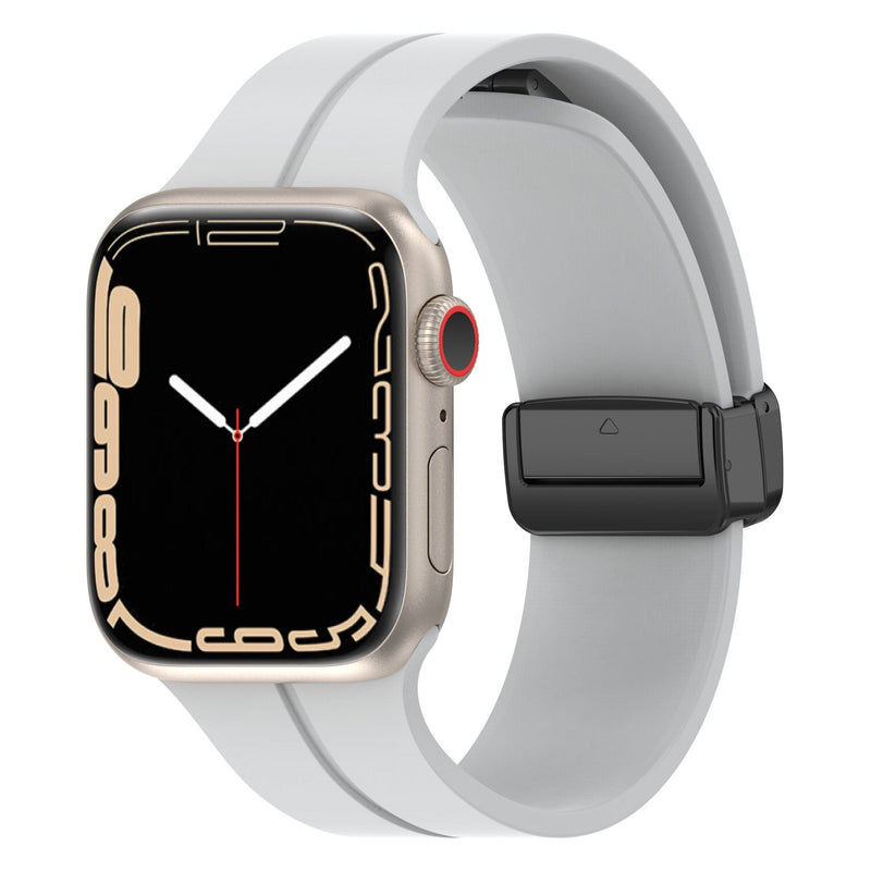 النطاق المغناطيسي السيليكون لمشاهدة Apple Watch
