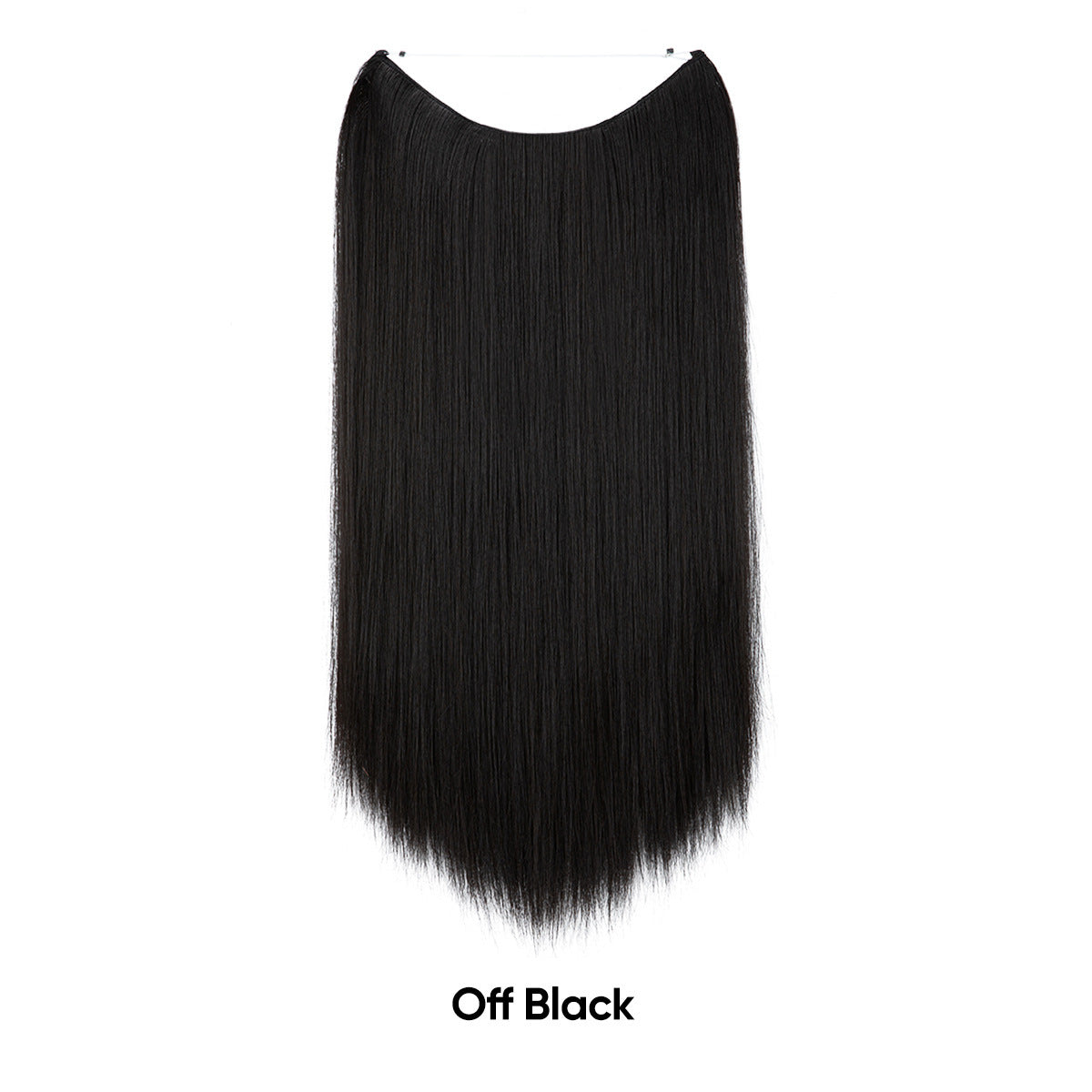Women's One-piece Adjustable Invisible Straight Multi-color Gradient Hair Extension Fishline