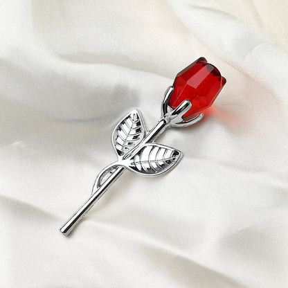 Kristall Metall Rose Valentinstag Kleines Geschenk Hochzeit