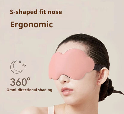 Three-dimensional Cloud Ice Silk Eye Mask Shading Sleeping