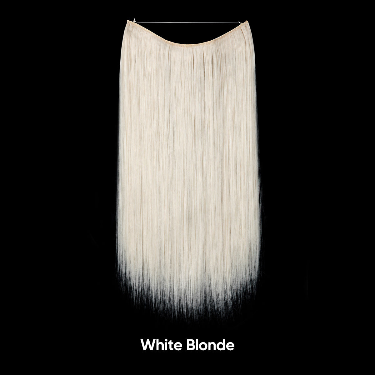 Women's One-piece Adjustable Invisible Straight Multi-color Gradient Hair Extension Fishline