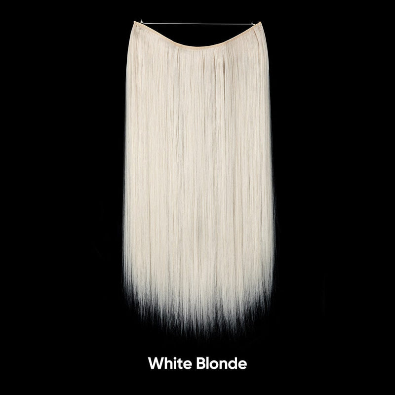 Women's One-piece Adjustable Invisible Straight Multi-color Gradient Hair Extension Fishline
