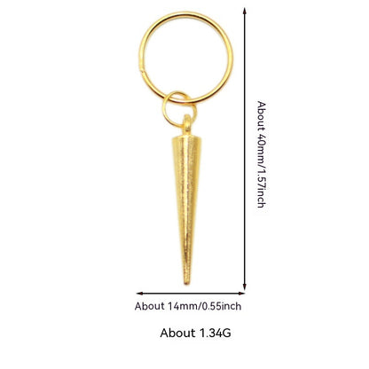 Hair Ring XINGX Lightning Shell Small Pendant Hairware