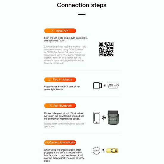 جهاز كشف أعطال السيارات OBD بتقنية البلوتوث