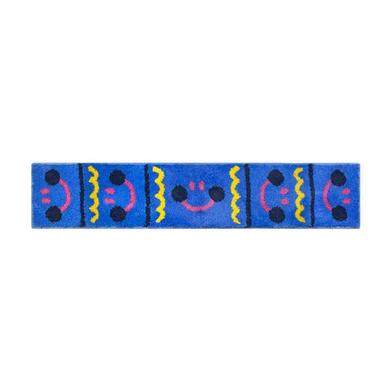 Colorful Cartoon Dopamine Flocking Tufted Combo Carpet Living Room Kids Room Bedroom Bedside Blanket Plush Floor Mats Foot Mats Free To Assemble And Patchwork Favorite Patterns 30x150cm
