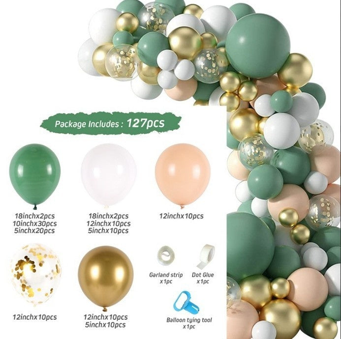 Animal Head Birthday Party Balloon Jungle Set Monstera Theme