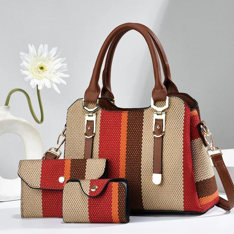 Crossbody سعة كبيرة الابن الجديد والأم على النقيض من حقائب اللون