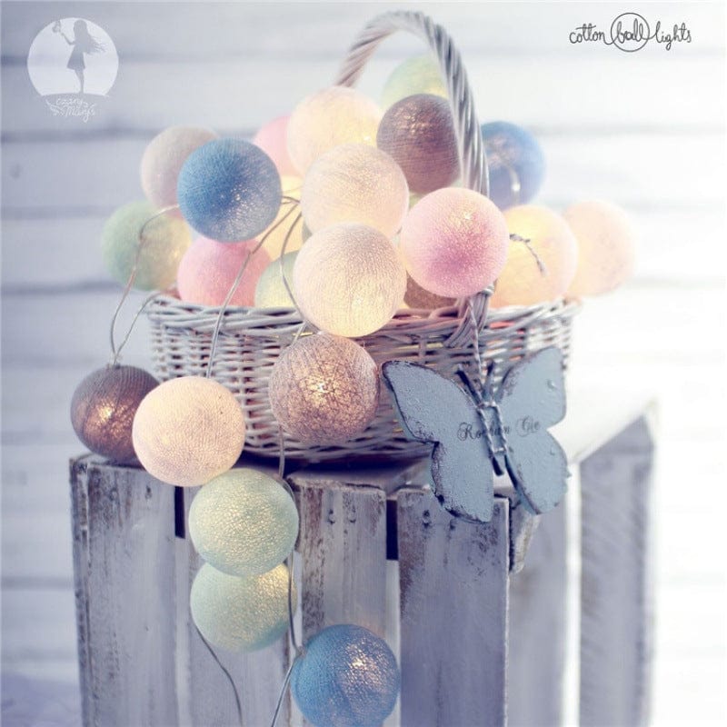 Cotton Thread Atmosphere Starry Sky Small Colored Lights