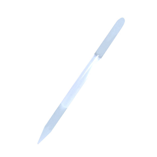 Full-color Cylindrical Glass Nail File Manicure Implement Manicure Household Double-headed Nail-free