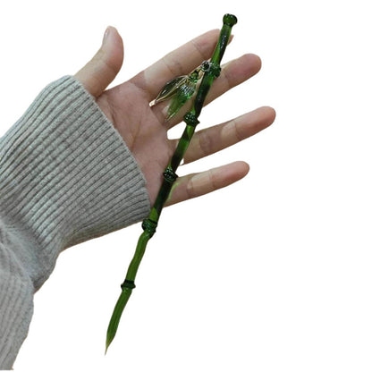 Green Bamboo Hairpin Niche