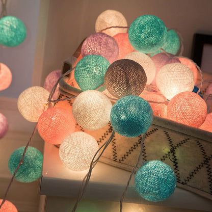 Cotton Thread Atmosphere Starry Sky Small Colored Lights