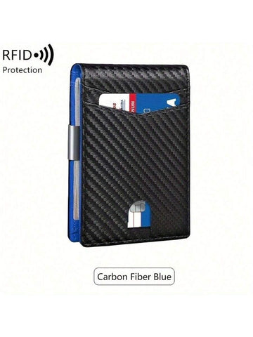 Carbon Fiber Black And Blue