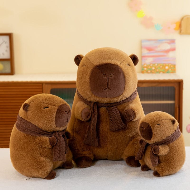 Cute Scarf Capabala Figurine Doll