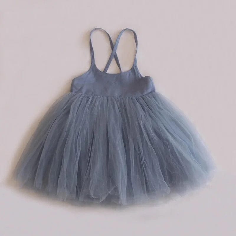 Children's Lace-up Cute Sweet Princess Dress