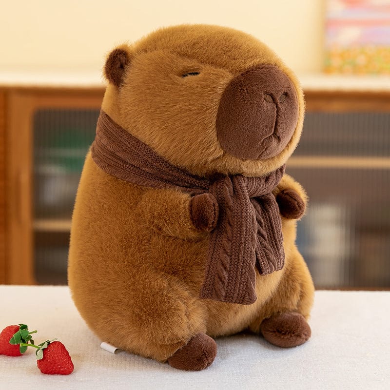 Cute Scarf Capabala Figurine Doll