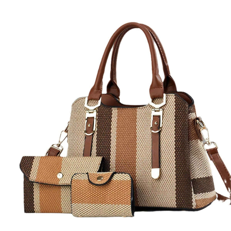 Crossbody سعة كبيرة الابن الجديد والأم على النقيض من حقائب اللون