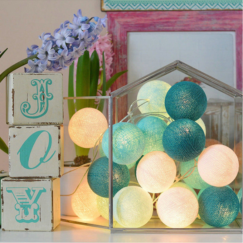 Cotton Thread Atmosphere Starry Sky Small Colored Lights