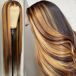 Lace Wig Highlight Gradient Fluffy Natural Fashion Headgear