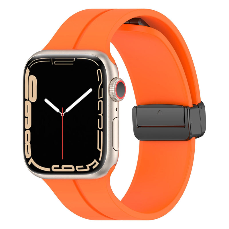 النطاق المغناطيسي السيليكون لمشاهدة Apple Watch