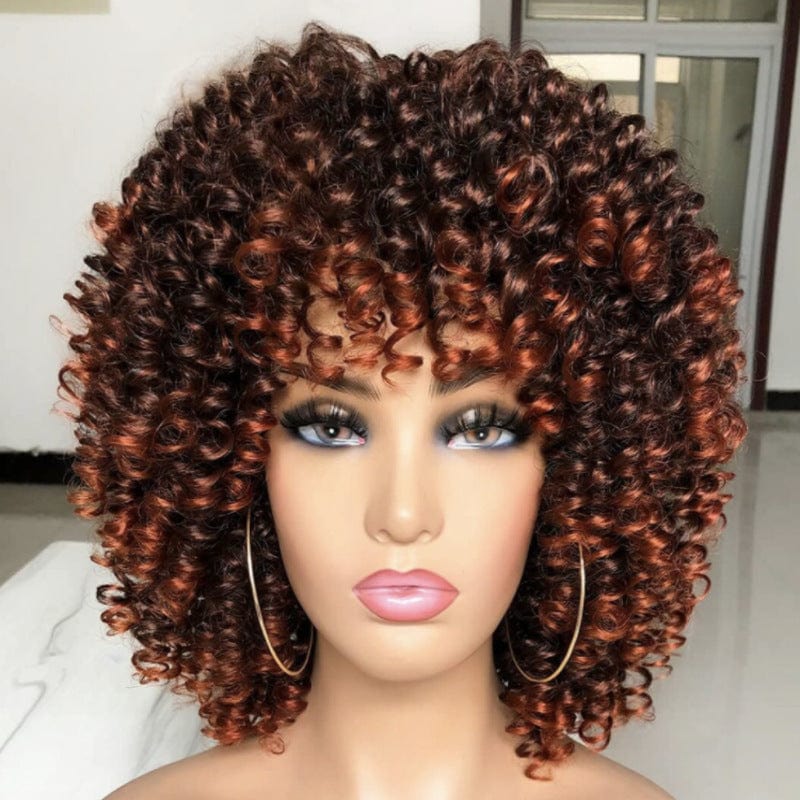 Women's Fashion Fluffy Chemical Fiber High Temperature Silk Head Cover