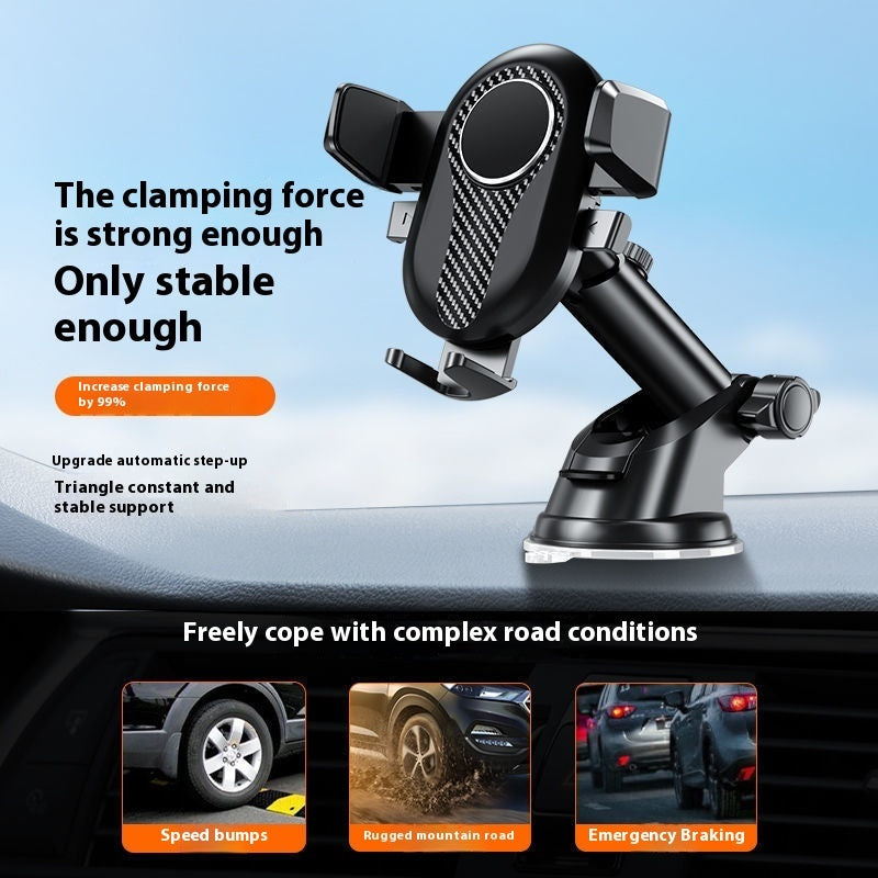 Car Automatic Lock Upgrade Extended Suction Type Phone Bracket