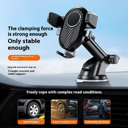 Car Automatic Lock Upgrade Extended Suction Type Phone Bracket