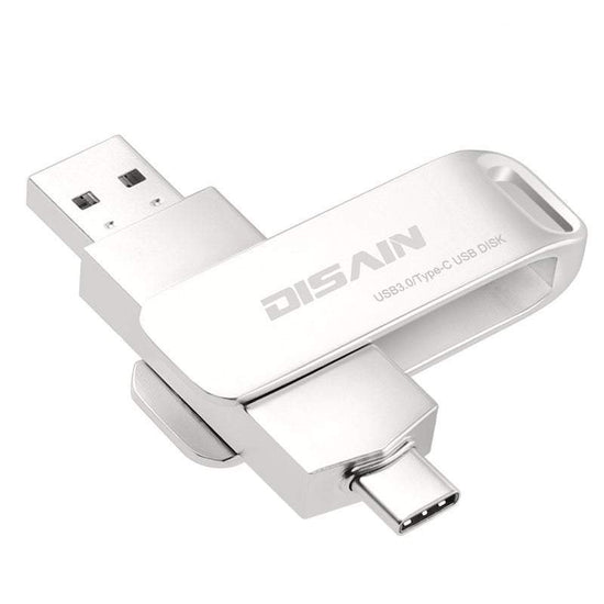 جديد Typec Metal Rotating USB Drive Mobile