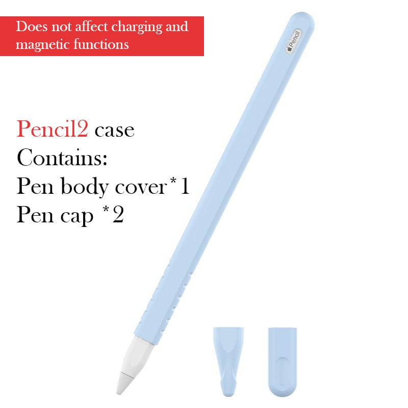 متوافق مع Apple، حافظة قلم iPad Capacitor Pen II من السيليكون
