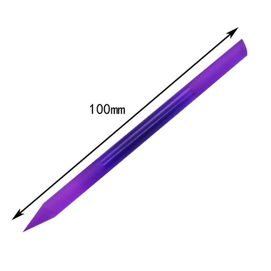 Full-color Cylindrical Glass Nail File Manicure Implement Manicure Household Double-headed Nail-free