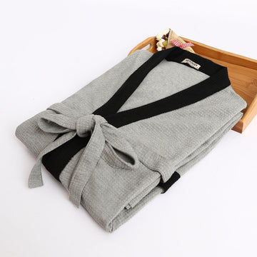 Men Gray Black Wide Edge