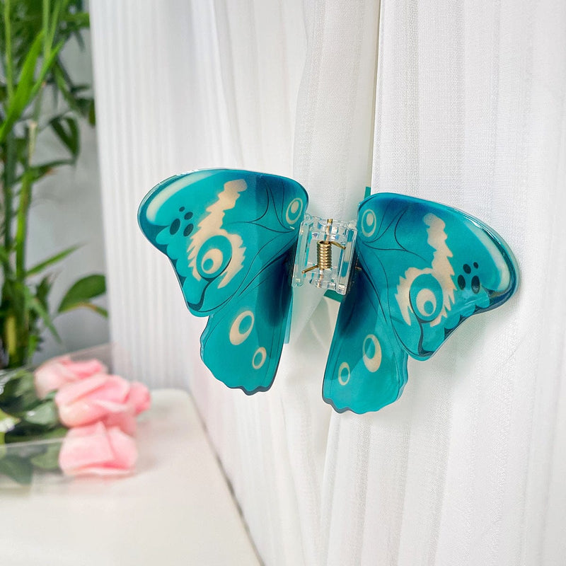 Female High-end Simulation Butterfly Grab Clip