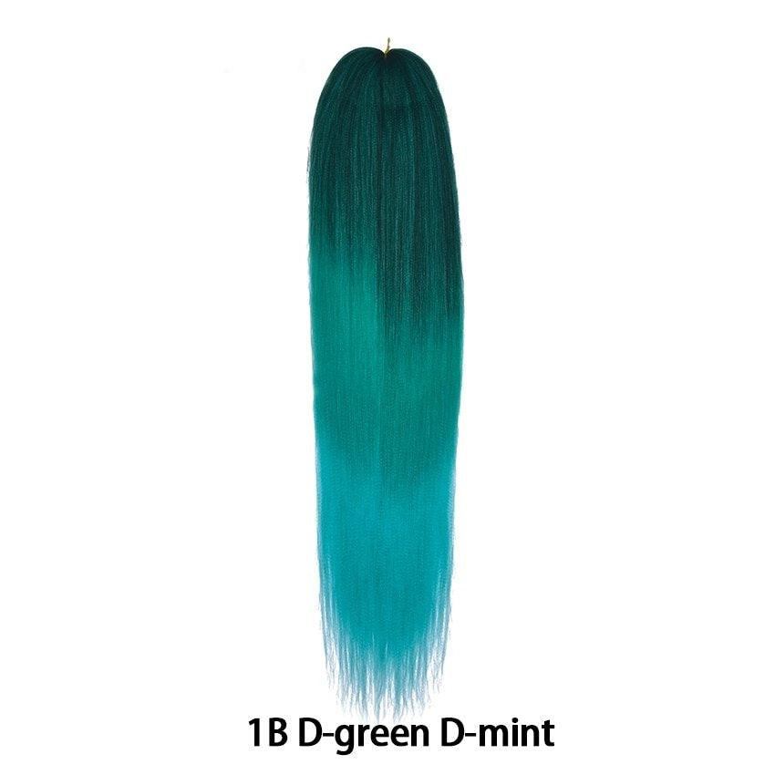 Kani Karen Silk Chemical Fiber Braid Braid Extensed Hair Clock Big Braid