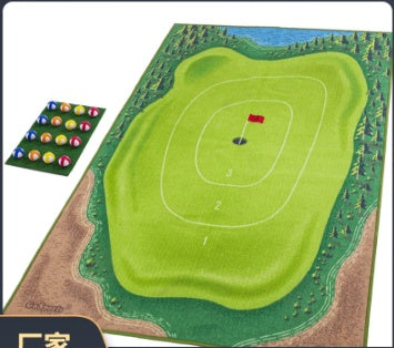 Golf-Trainingsmatte für Schaukel, Eltern-Kind-Spielzeug, Ballspur, Richtungsmatte, Schaukelpfad-Pads, Schaukel-Übungspads
