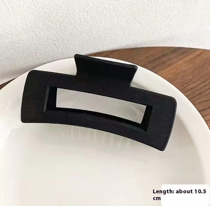 Women's Simple And Versatile Solid Color Grip Clip