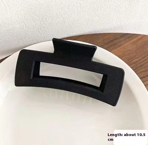 Women's Simple And Versatile Solid Color Grip Clip
