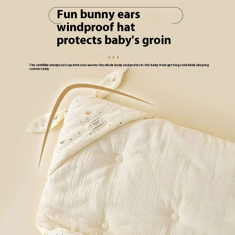 Newborn Crepe Bean Bag Newborn Autumn And Winter Baby's Blanket