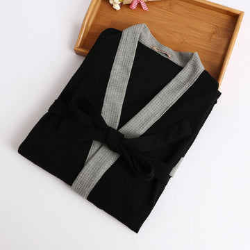 Men Black Gray Wide Edge