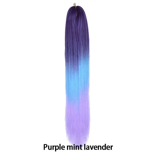 Kani Karen Silk Chemical Fiber Braid Braid Extensed Hair Clock Big Braid