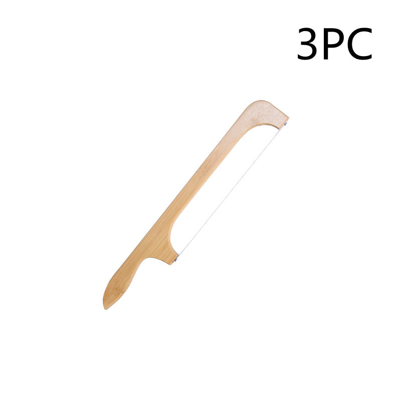 Wooden Bending-resistant Cutting Serrated Bread Knife