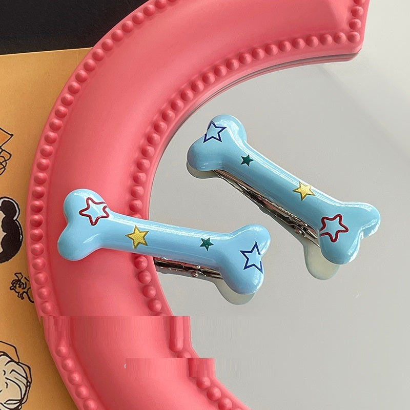 Bone Print XINGX Word Clip Side Bangs Duckbill Clip Female