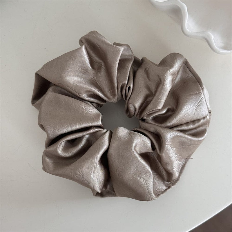 Retro Texture Large Intestine Hair Ring For Women