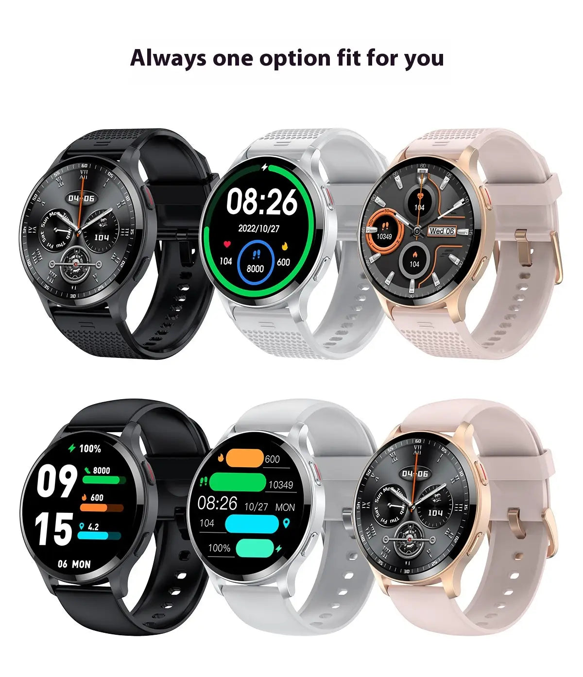 Bluetooth Calling Heart Rate Blood Oxygen Sleep LW77 Smart Watch