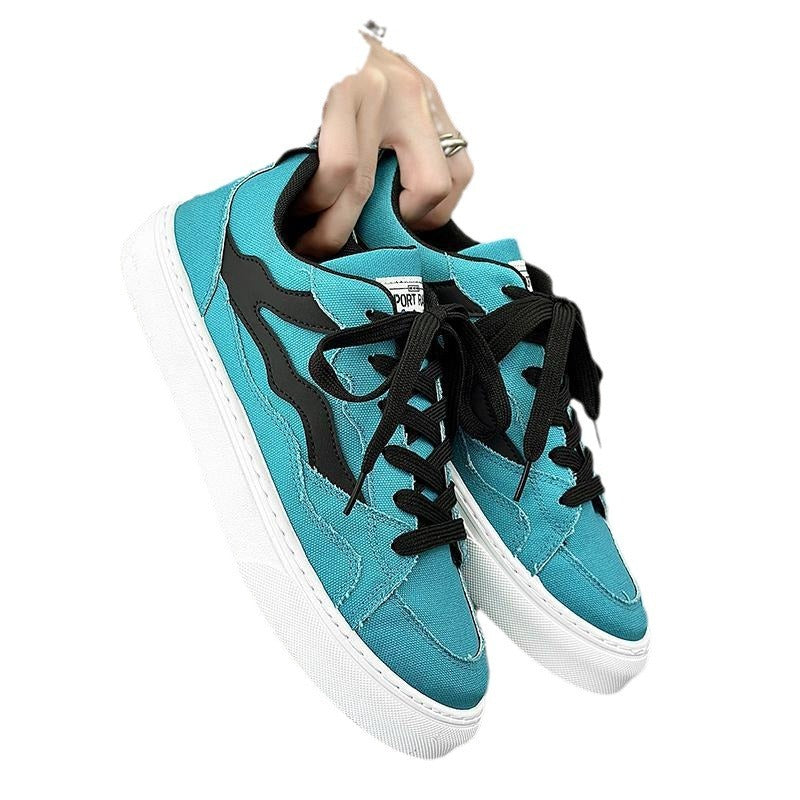 Sports Black Trend Flat Shoes