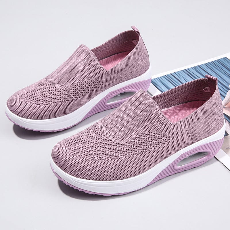 Women's Middle-aged And Elderly Mom Mesh Outdoor Running Shoes
