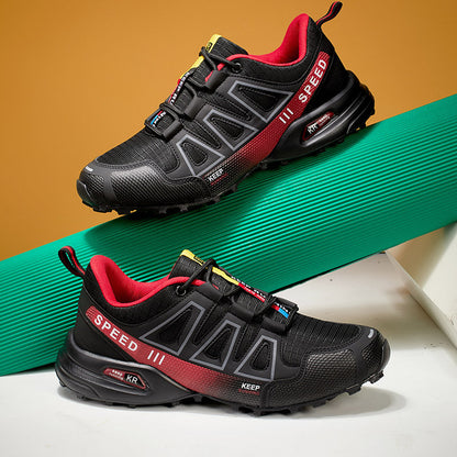 Summer Hiking Shoes Outdoor Shoes Men's Super Lightweight Breathable Shock Absorption Off-road Trekking Shoes