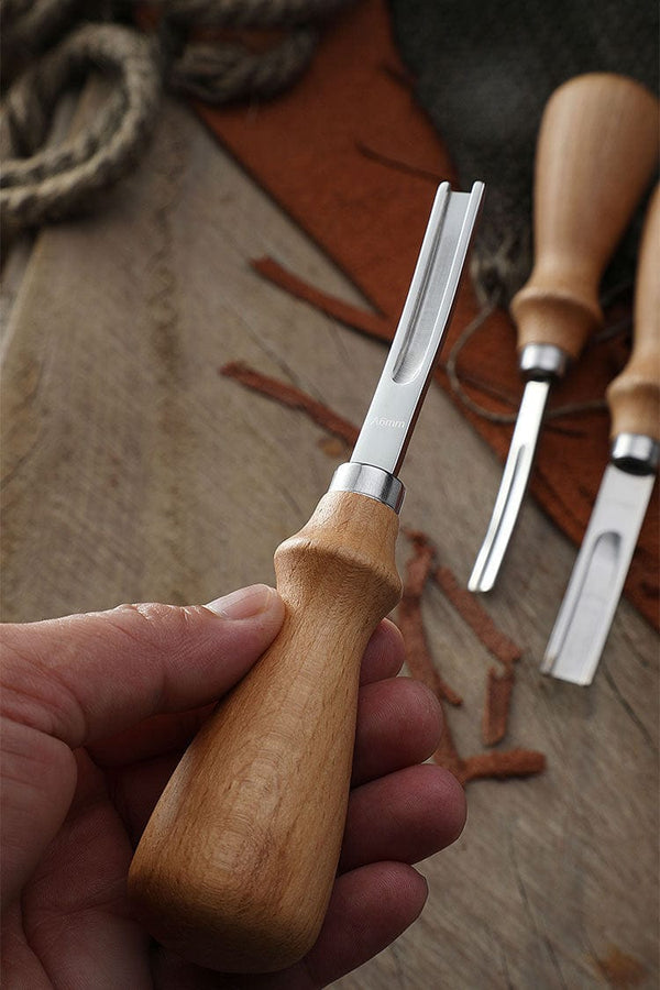 New Style French Leather Tool Carving Edger