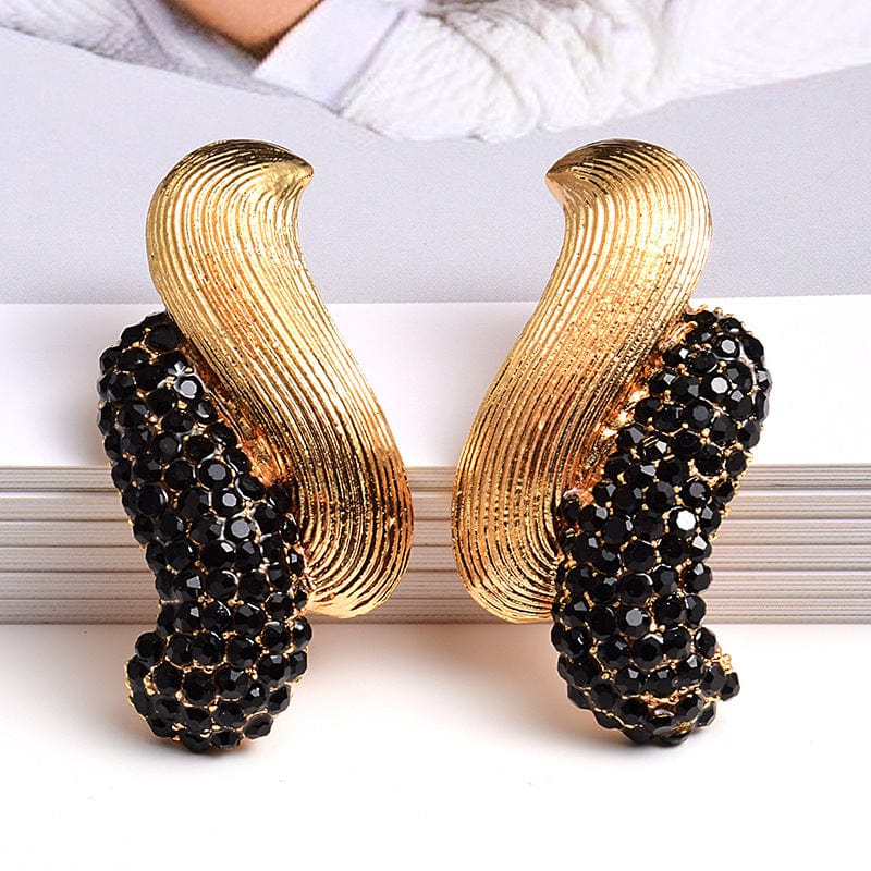 European And American Style Trendy Earrings Diamond