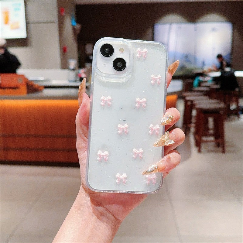 Japanese And Korean Love Rose Phone Case