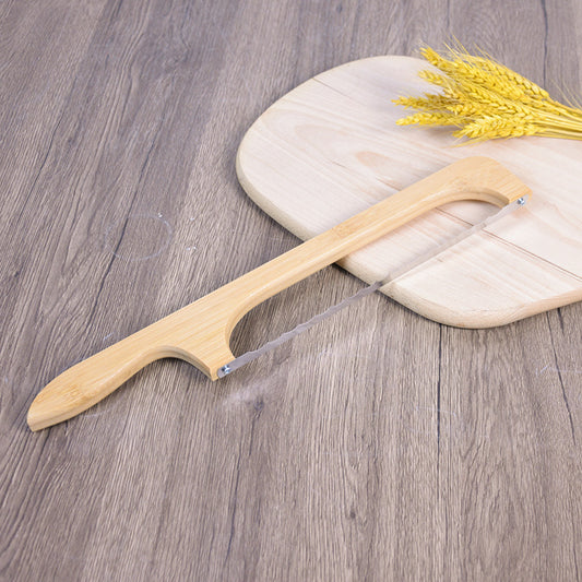 Wooden Bending-resistant Cutting Serrated Bread Knife
